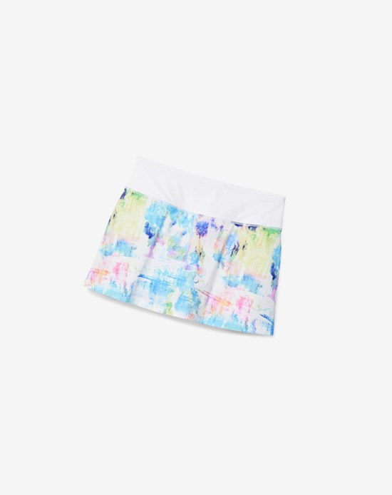 Fila Tie Breaker 13 1/2" Skater Skort Biele | PMF-081947