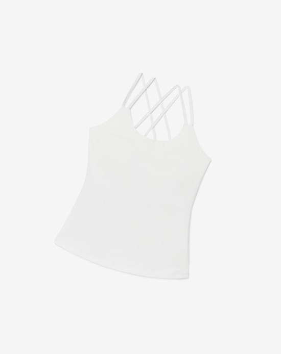 Fila Tie Breaker Multi-strap Cami Tank Biele | YKH-031974