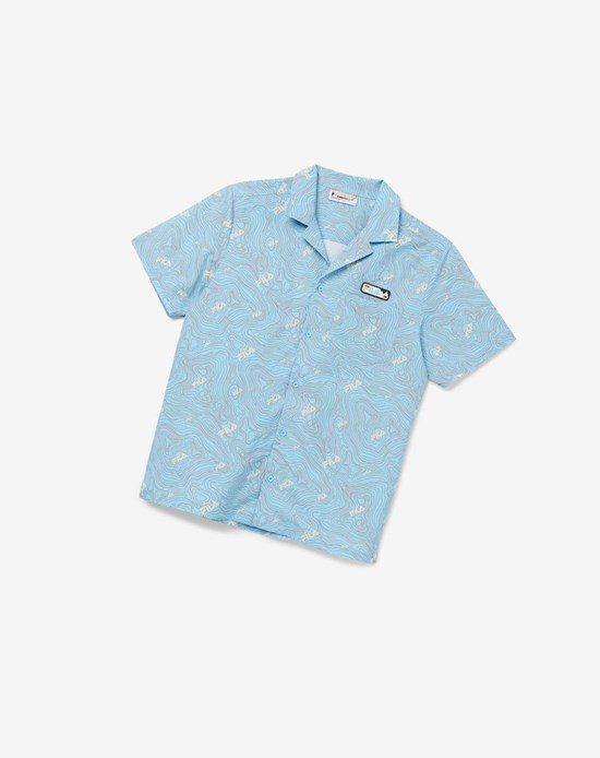 Fila Topo Caban Shirt Modre Modre | FQN-243098