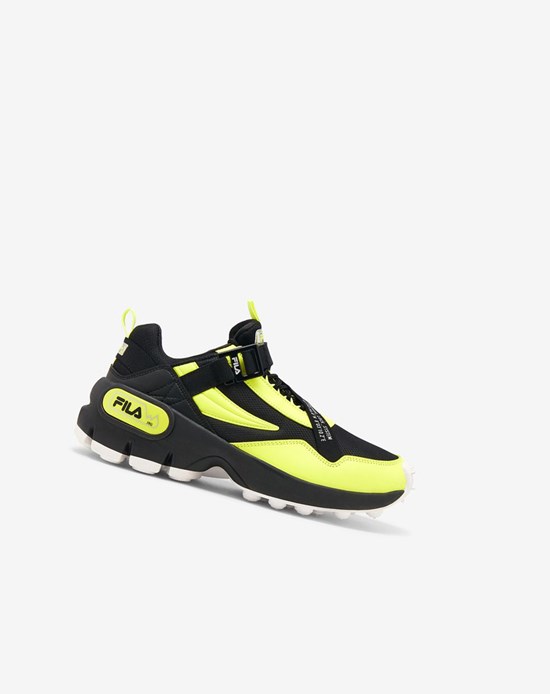 Fila Trailpacer Slip-on Sneakers Čierne Žlté Biele | XGW-960538