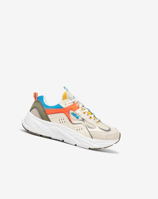 Fila Trigate Plus Sneakers Krém Biele | LOC-185093