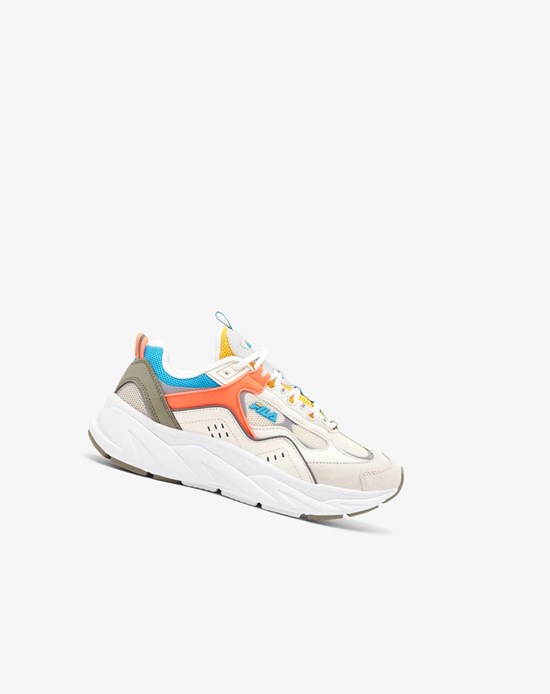 Fila Trigate Plus Tenisove Shoes Krém Biele | WHE-732659