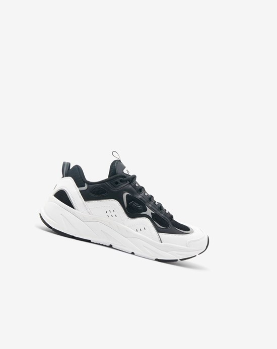 Fila Trigate Sneakers Čierne Biele Strieborne | AND-268357
