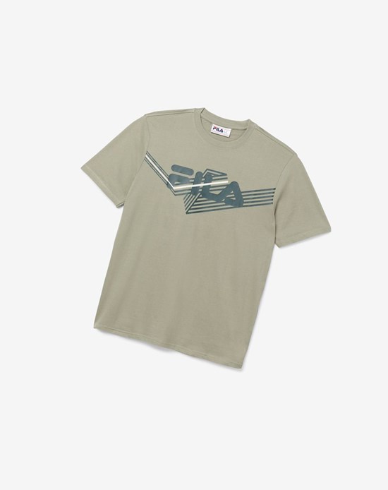 Fila Trist Tee 397 Vetiver / Urban Chic / Turtledove | YVS-458160