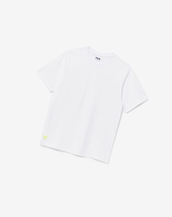 Fila Vinny Tee Biele Žlté | IVY-657219