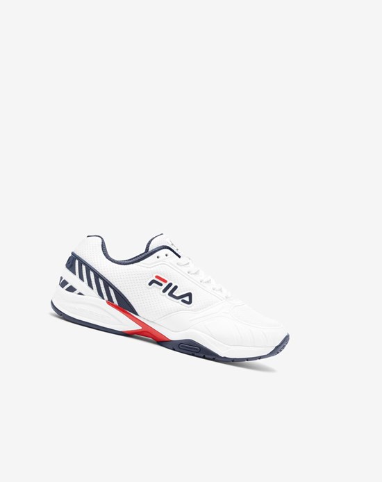Fila Volley Zone Tenisove Shoes Biele Námornícka Modrá Červené | VPL-438691