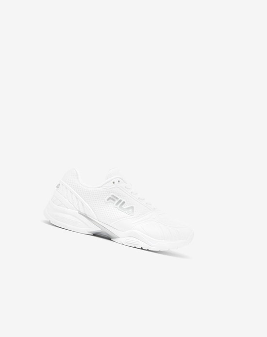 Fila Volley Zone Tenisove Shoes Wht/Msil/Wht | DVE-235189