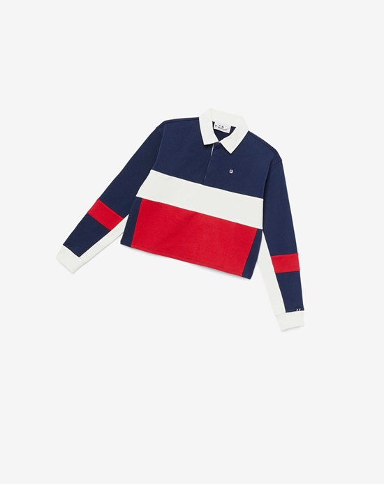 Fila Volta Rugby Biele Červené | RVD-201987