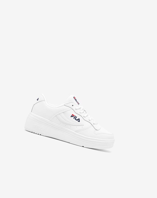 Fila Wx-100 Tenisove Shoes Wht/Fnvy/Fred | CAG-580497